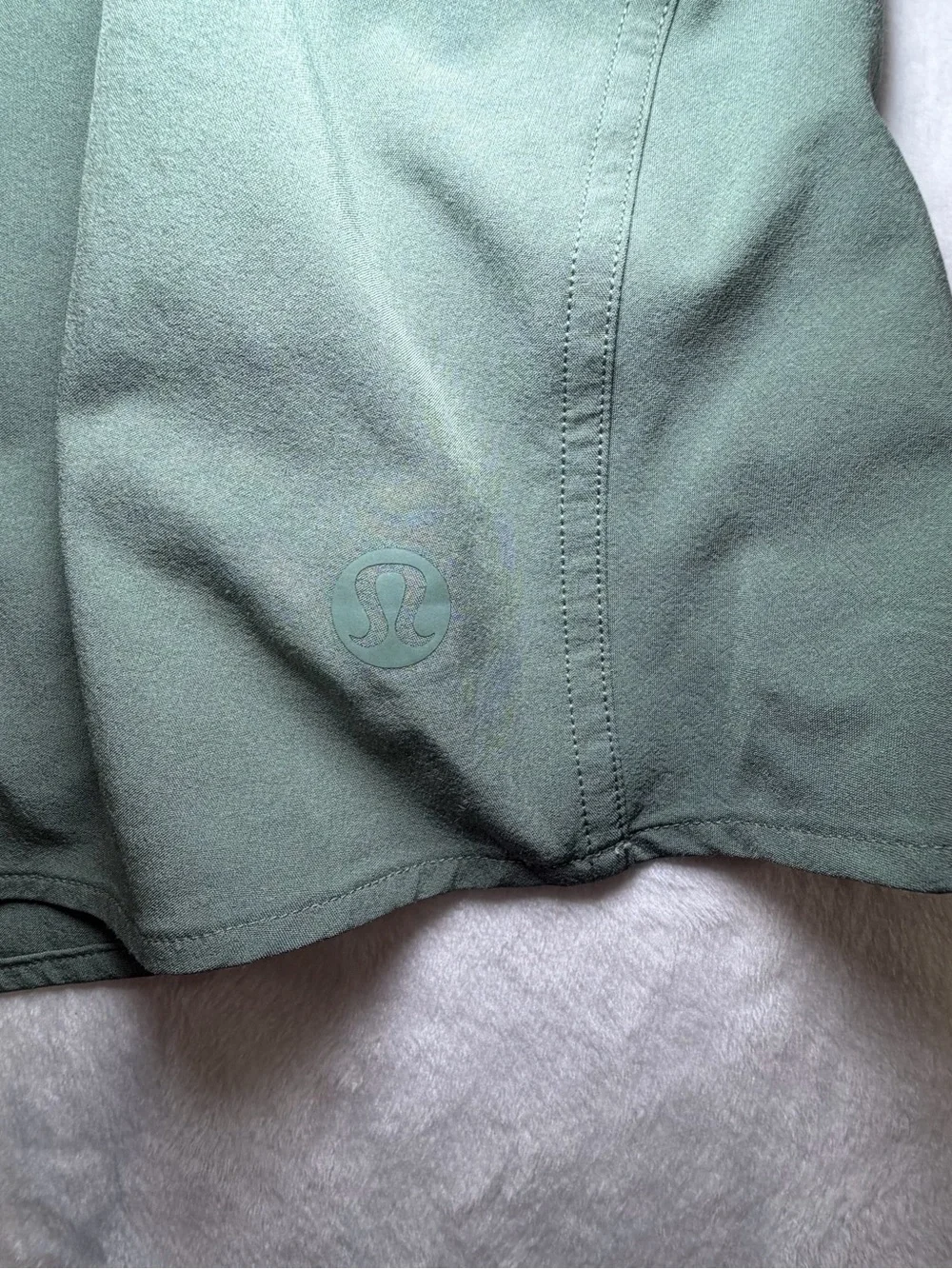 Green Lululemon Athletic Skort